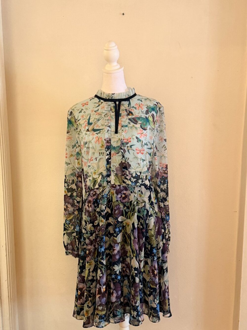 Ted Baker London Chiffon Dress